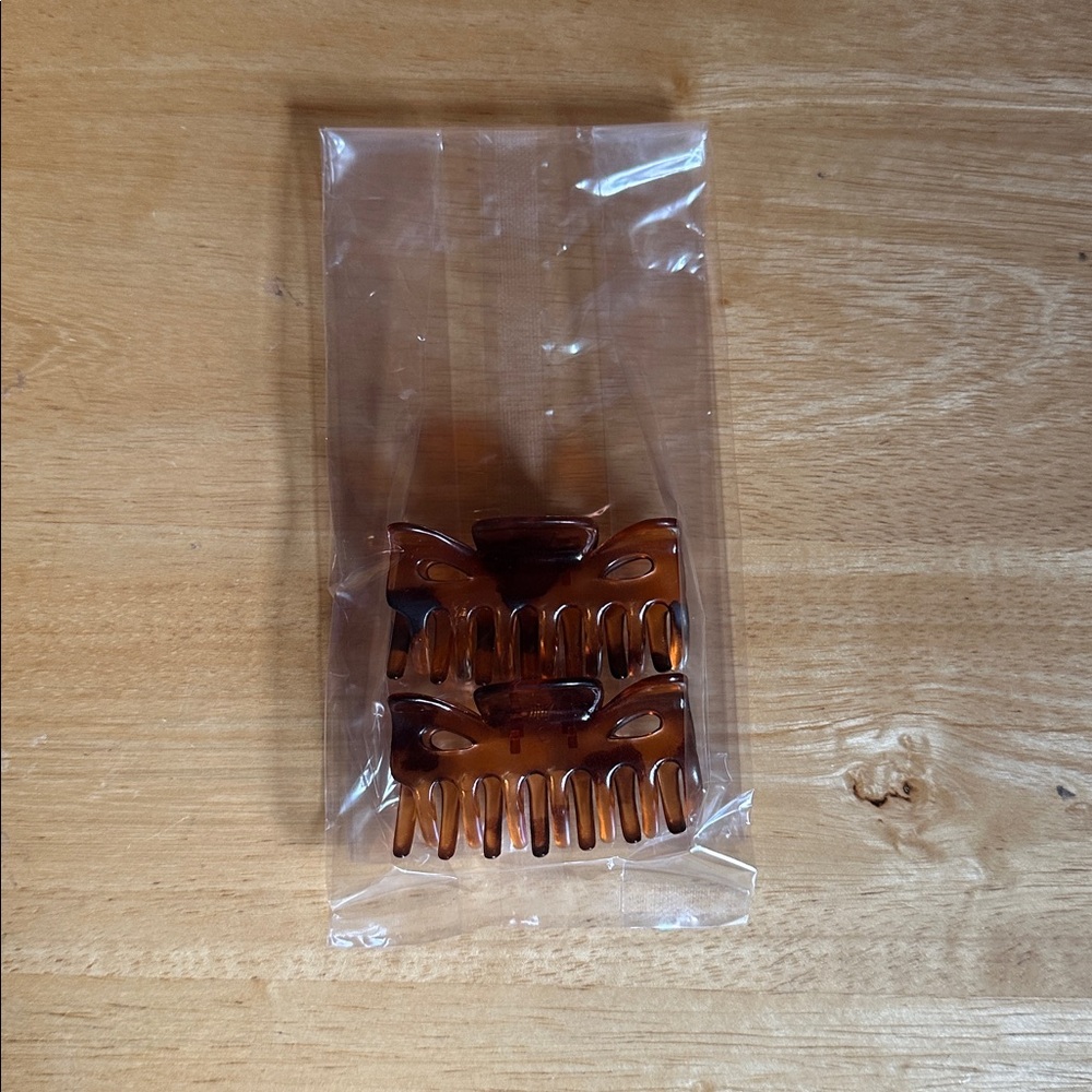 Tortoiseshell Hair Claw Clips